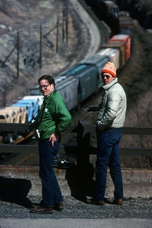 portrait of John Bjorklund and another man