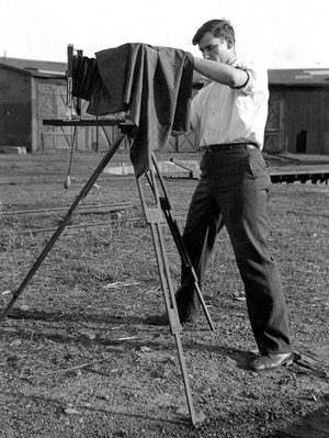 portrait of Donald Furler with camera