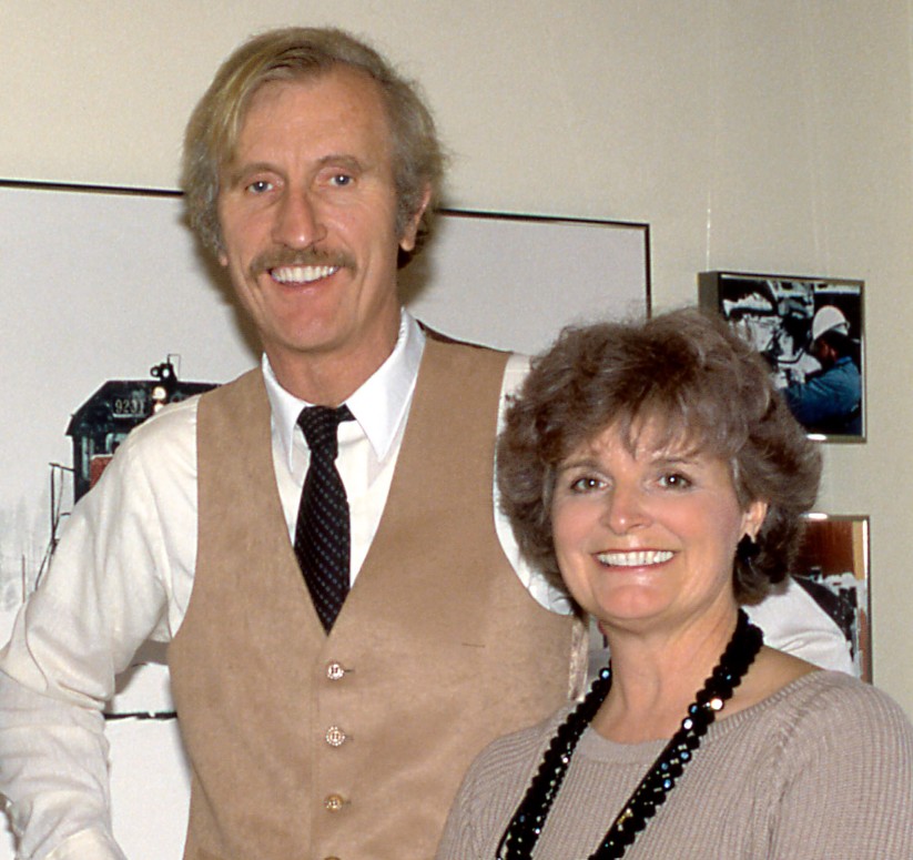 portrait of Richard Steinheimer and Shirley Burman